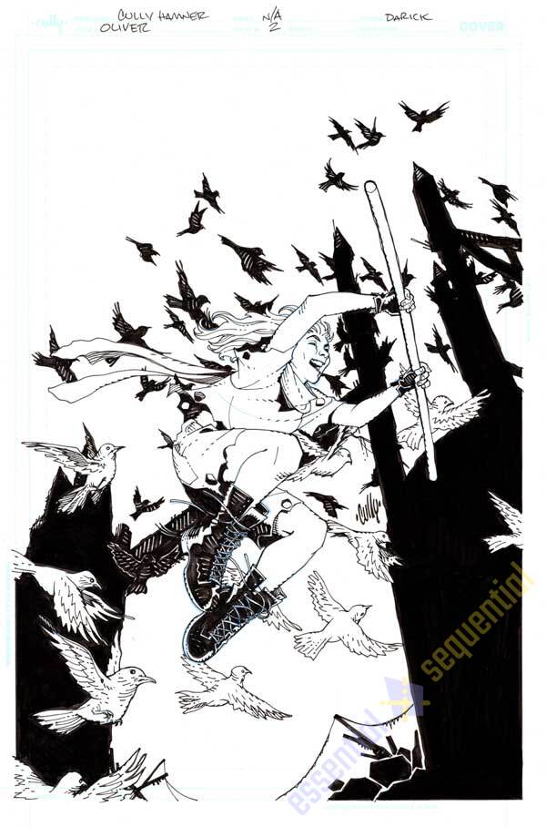 Oliver #2 Cover by Cully Hamner