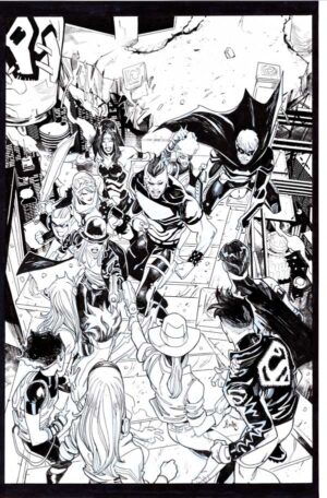 Young Justice #9 Cover by John Timms