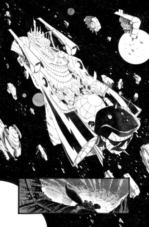 Space Bandits #1 p.01 by Matteo Scalera