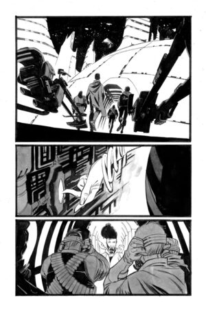 Space Bandits #1 p.04 by Matteo Scalera