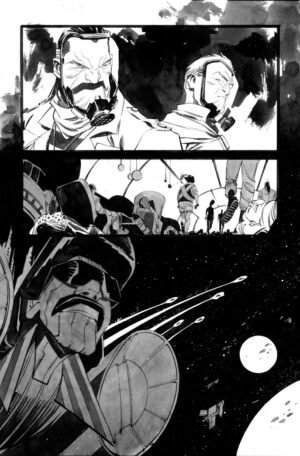 Space Bandits #1 p.06 by Matteo Scalera