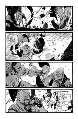 Space Bandits #1 p.08 by Matteo Scalera