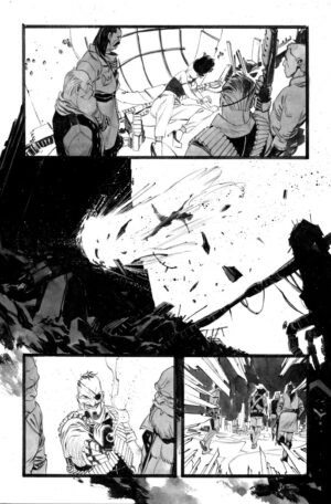 Space Bandits #1 p.09 by Matteo Scalera