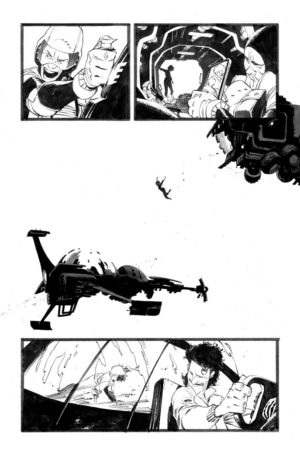 Space Bandits #1 p.17 by Matteo Scalera