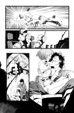 Space Bandits #1 p.18 by Matteo Scalera