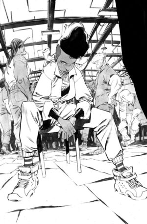 Space Bandits #1 p.27 by Matteo Scalera