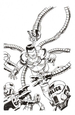 Amazing Spider-Man #35 Variant Cover by Dave Johnson