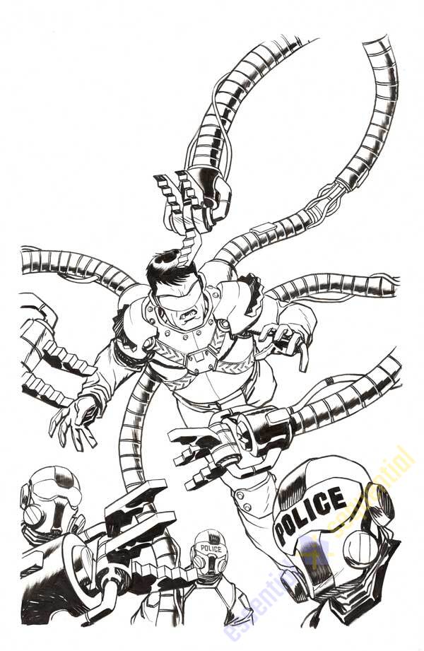 Amazing Spider-Man #35 Variant Cover by Dave Johnson