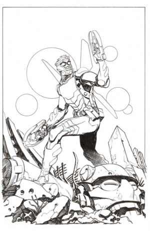 Guardians of the Galaxy #11 Variant Cover by Dave Johnson