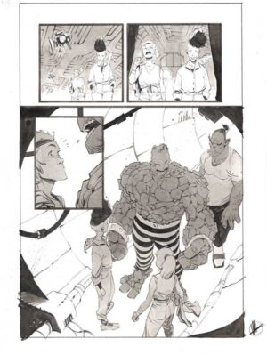 Space Bandits #2 p.03 by Matteo Scalera