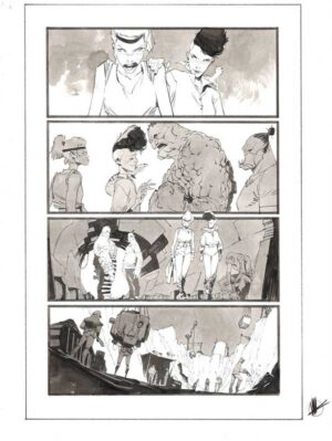 Space Bandits #2 p.04 by Matteo Scalera