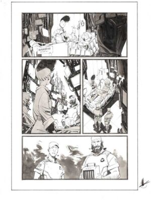 Space Bandits #2 p.10 by Matteo Scalera