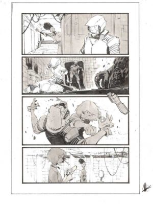 Space Bandits #2 p.16 by Matteo Scalera