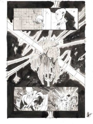 Space Bandits #2 p.17 by Matteo Scalera