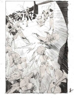 Space Bandits #2 p.18 by Matteo Scalera