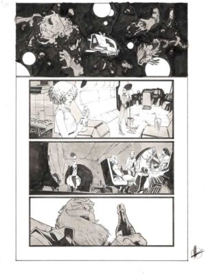 Space Bandits #2 p.20 by Matteo Scalera