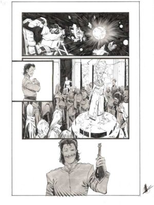 Space Bandits #5 Page 06 by Matteo Scalera