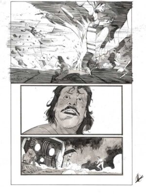 Space Bandits #5 Page 14 by Matteo Scalera