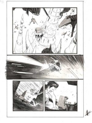 Space Bandits #5 Page 15 by Matteo Scalera