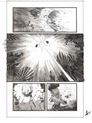 Space Bandits #5 Page 17 by Matteo Scalera