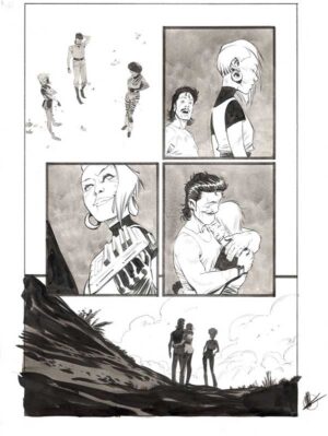 Space Bandits #5 Page 22 by Matteo Scalera