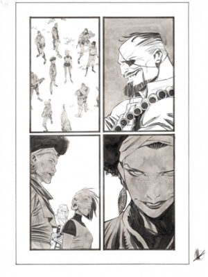 Space Bandits #5 Page 25 by Matteo Scalera