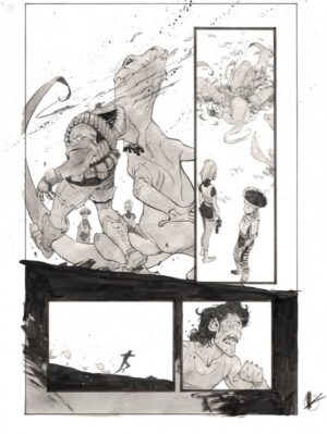 Space Bandits #5 Page 29 by Matteo Scalera