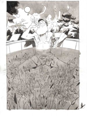 Space Bandits #3 p.01 by Matteo Scalera