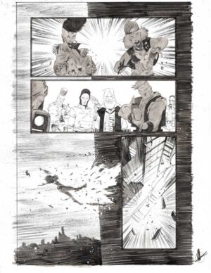 Space Bandits #3 p.09 by Matteo Scalera