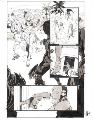 Space Bandits #3 p.13 by Matteo Scalera