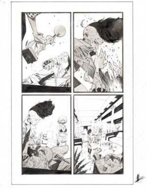 Space Bandits #3 p.15 by Matteo Scalera