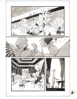 Space Bandits #3 p.20 by Matteo Scalera