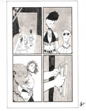 Space Bandits #3 p.22 by Matteo Scalera