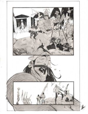 Space Bandits #3 p.23 by Matteo Scalera