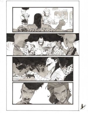 Space Bandits #4 p.02 by Matteo Scalera