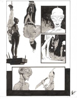 Space Bandits #4 p.08 by Matteo Scalera