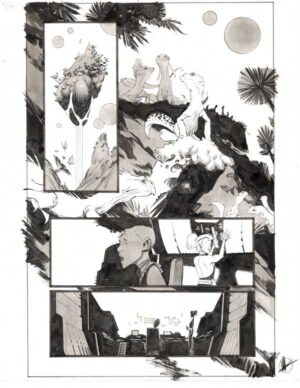 Space Bandits #4 p.12 by Matteo Scalera