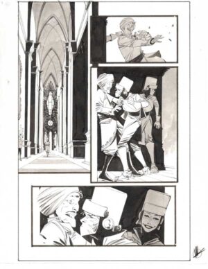 Space Bandits #4 p.19 by Matteo Scalera