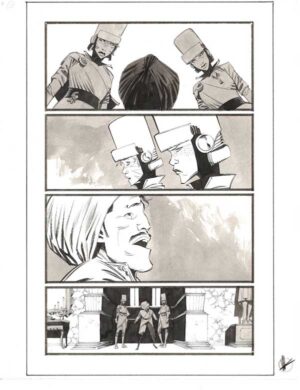 Space Bandits #4 p.21 by Matteo Scalera