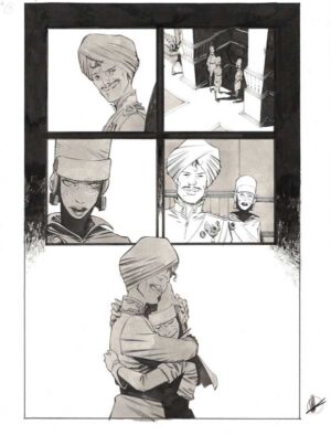 Space Bandits #4 p.22 by Matteo Scalera