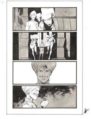 Space Bandits #4 p.23 by Matteo Scalera