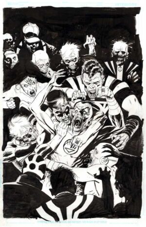 TALES FROM THE DARK MULTIVERSE: BLACKEST NIGHT #1 Cover by Lee Weeks