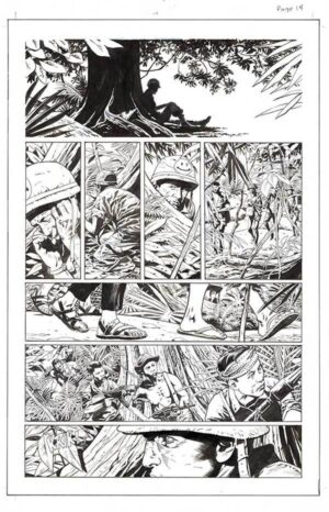 Before Watchmen: Comedian #5 p.14 by JG Jones