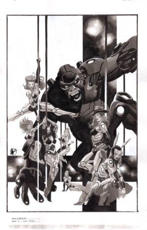 Evermind #1 Cover by Matteo Scalera