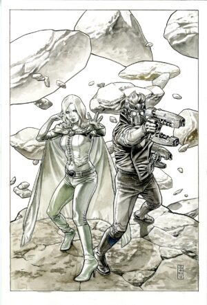 Infinity Wars #2 Cover by JG Jones