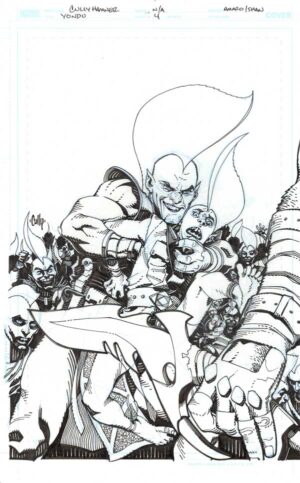 Yondu #4 Cover by Cully Hamner