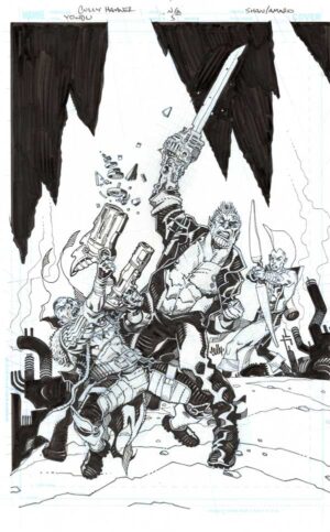 Yondu #5 Cover by Cully Hamner