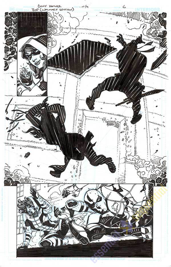 Birds of Prey p.06-Walmart Edition by Cully Hamner