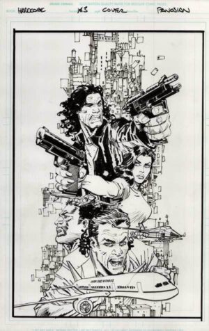 Hardcore #3 Cover by Dan Panosian