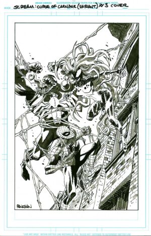 Scream: Curse of Carnage Variant #3 by Dan Panosian